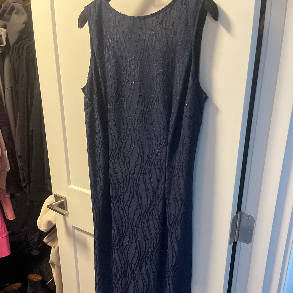 Formal navy dress